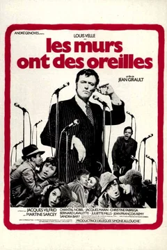 Affiche du film = Les murs ont des oreilles