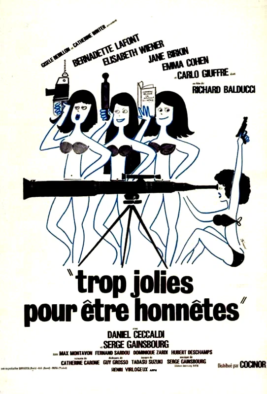 Affiche du film : Trop jolies pour etre honnetes