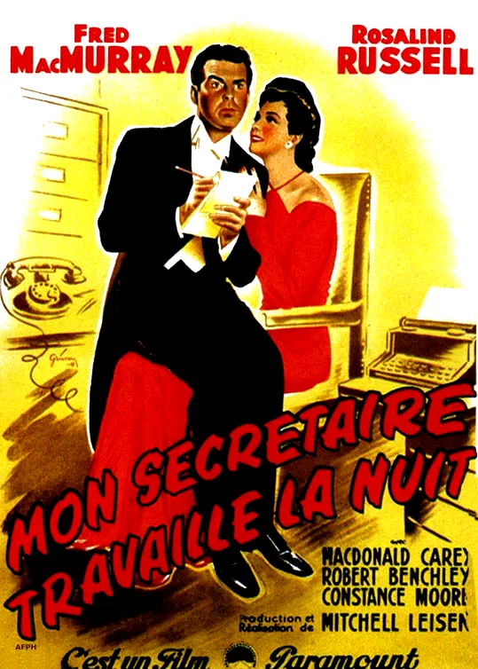 Affiche du film : Mon secretaire travaille la nuit