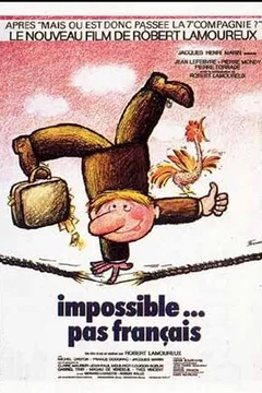 Affiche du film Impossible pas francais