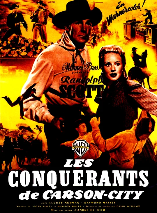 Affiche du film : Les conquerants de carson city