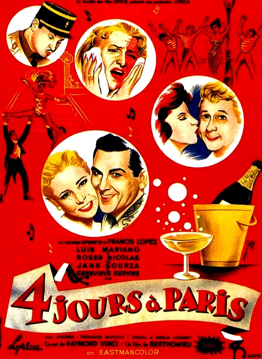 Affiche du film : Quatre jours a paris