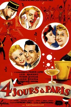 Affiche du film Quatre jours a paris