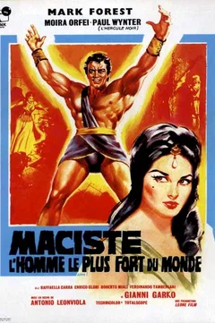 Affiche du film Maciste, l'homme le plus fort du mon