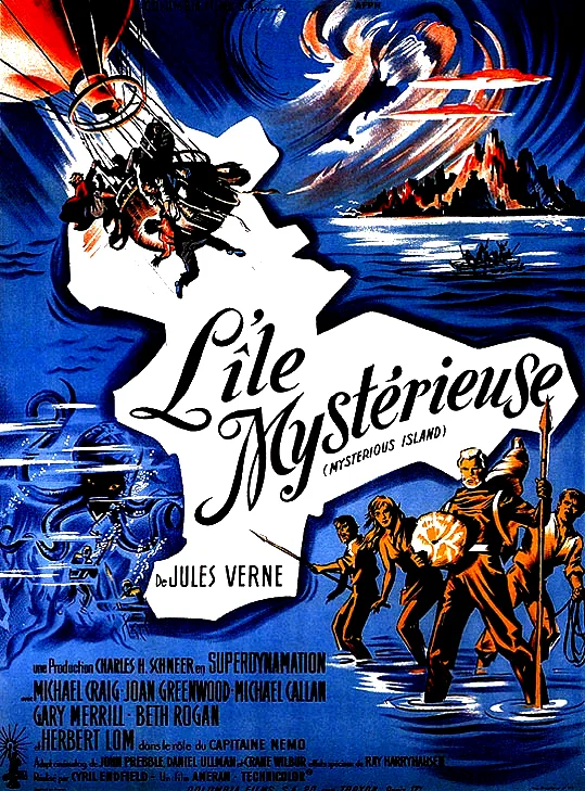 Affiche du film : L'ile mysterieuse