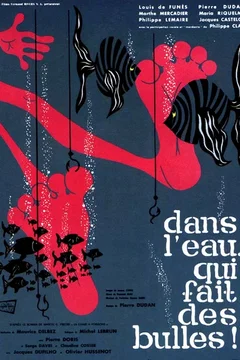 Affiche du film Dans l'eau qui fait des bulles