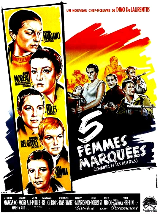 Affiche du film : Cinq femmes marquees