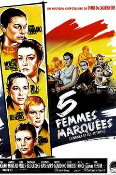 Affiche du film Cinq femmes marquees