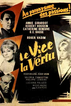 Affiche du film Le vice et la vertu