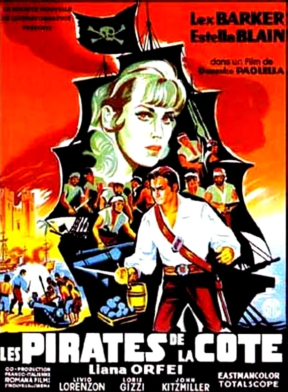 Affiche du film : Les pirates de la cote
