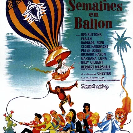 Miniature photo du film : Cinq semaines en ballon