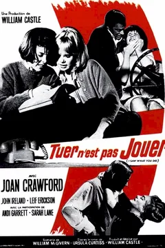 Affiche du film Tuer n'est pas jouer