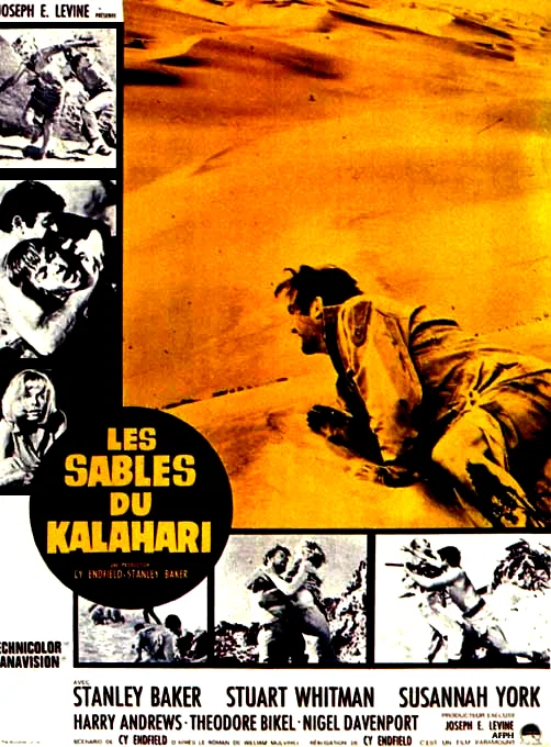 Affiche du film : Les sables du kalahari