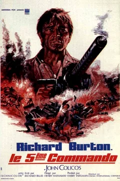 Affiche du film Le cinquieme commando