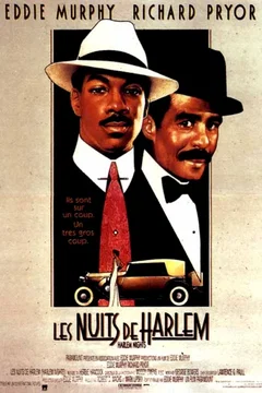 Affiche du film = Les nuits de harlem