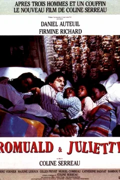 Affiche du film = Romuald et Juliette