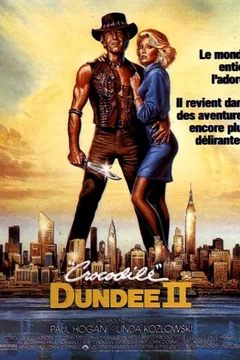 Affiche du film = Crocodile dundee II