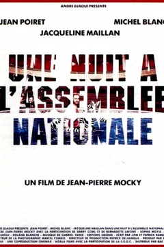 Affiche du film = Une nuit a l'assemblee nationale