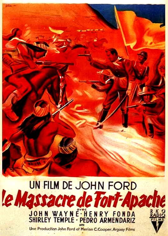 Affiche du film : Le massacre de fort apache