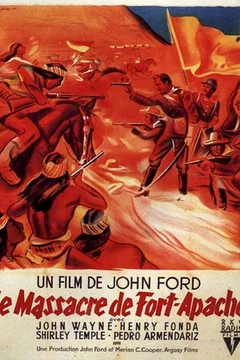 Affiche du film Le massacre de fort apache