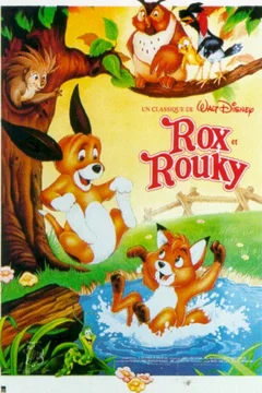 Affiche du film = Rox et Rouky