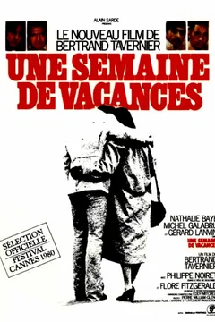 Affiche du film Une semaine de vacances