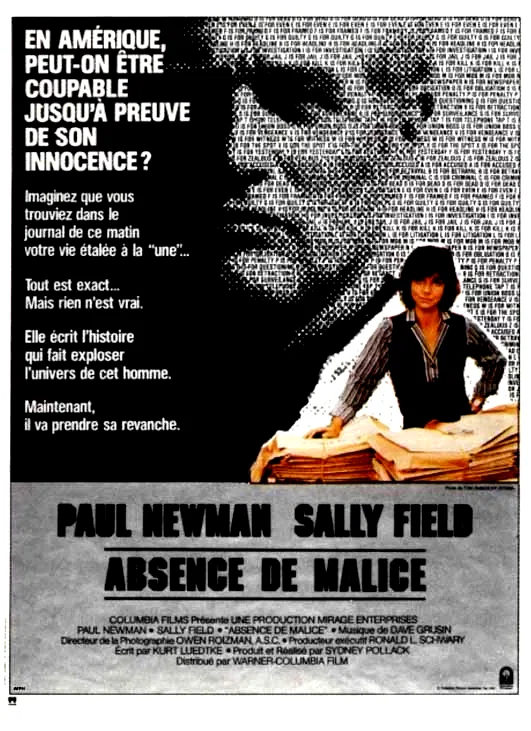 Affiche du film : Absence de malice
