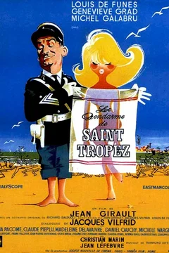Affiche du film Le gendarme de Saint-Tropez