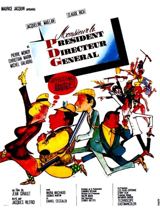 Affiche du film : Monsieur le president directeur gener