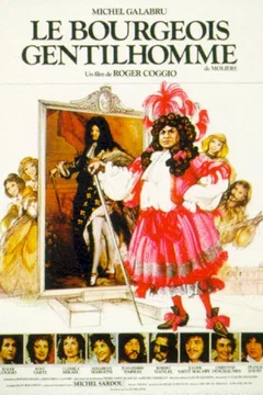 Affiche du film Le bourgeois gentilhomme