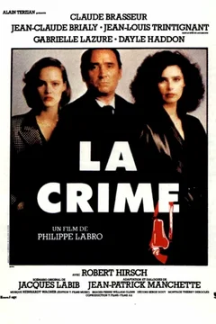 Affiche du film La crime