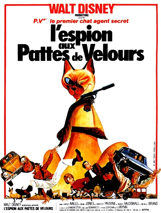 Affiche du film : L'espion aux pattes de velours