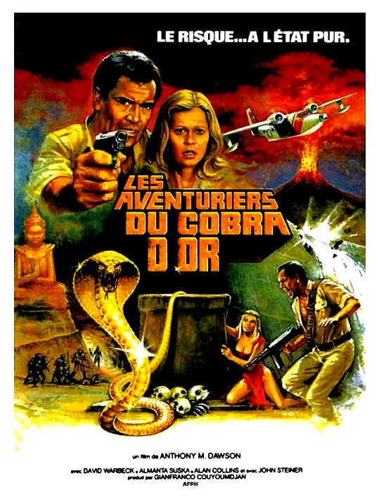 Affiche du film : Les aventuriers du cobra d'or
