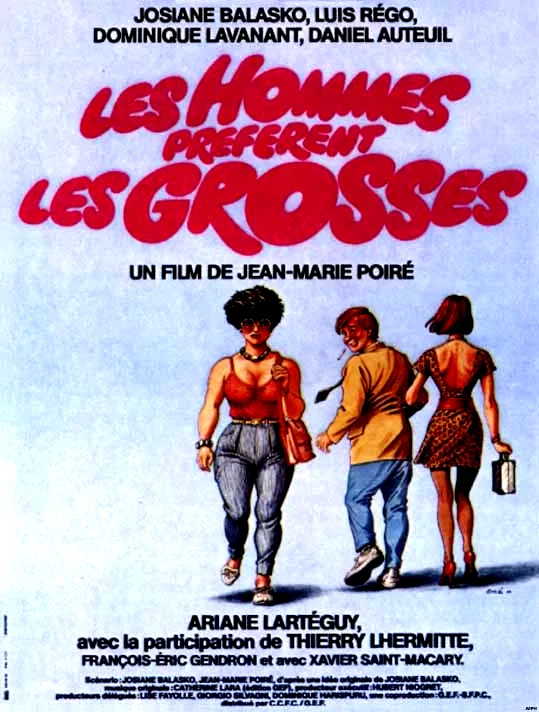 Affiche du film : Les hommes préfèrent les grosses