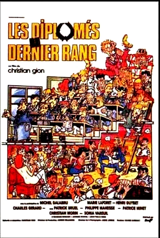 Affiche du film : Les diplomes du dernier rang