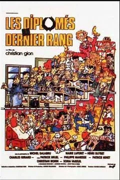 Affiche du film = Les diplomes du dernier rang