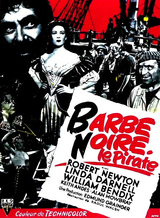 Affiche du film : Barbe noire le pirate
