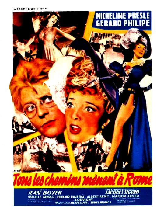 Affiche du film : Tous les chemins menent a rome