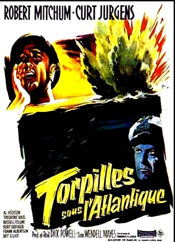 Affiche du film : Torpilles sous l'atlantique