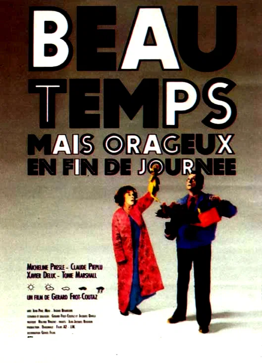 Affiche du film : Beau temps mais orageux en fin de journée