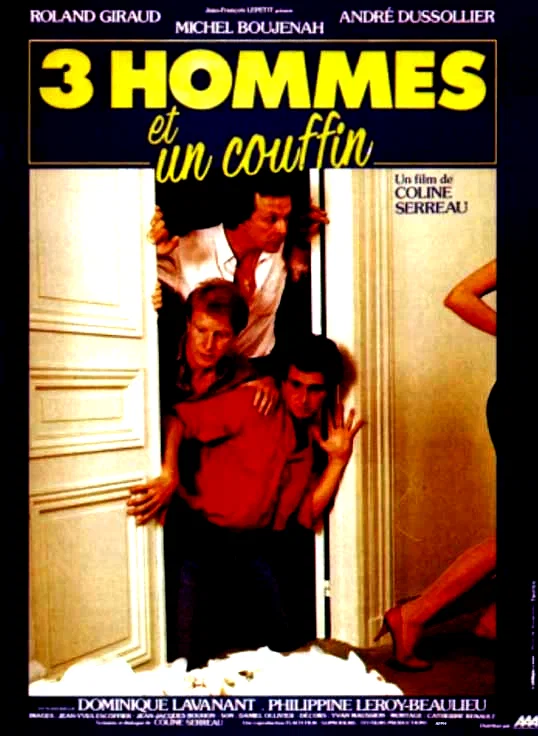 Affiche du film : Trois hommes et un couffin