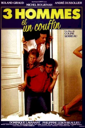 Affiche du film : Trois hommes et un couffin