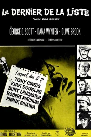 Affiche du film : Le Dernier de la liste