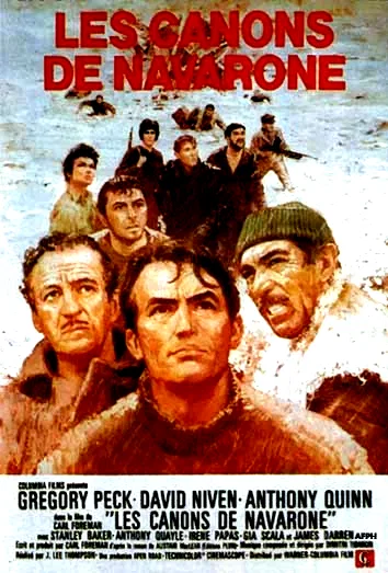 Affiche du film : Les canons de navarone