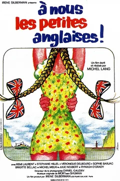 Affiche du film = A nous les petites anglaises