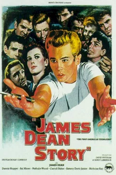 Affiche du film James dean story