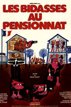 Affiche du film Les bidasses au pensionnat