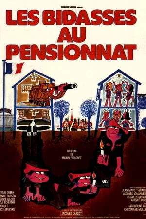 Affiche du film : Les bidasses au pensionnat