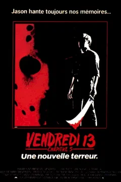 Affiche du film Vendredi 13, chapitre V : Une nouvelle terreur