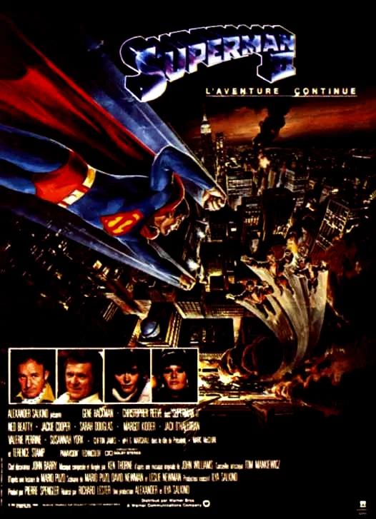 Affiche du film : Superman II, l'aventure continue